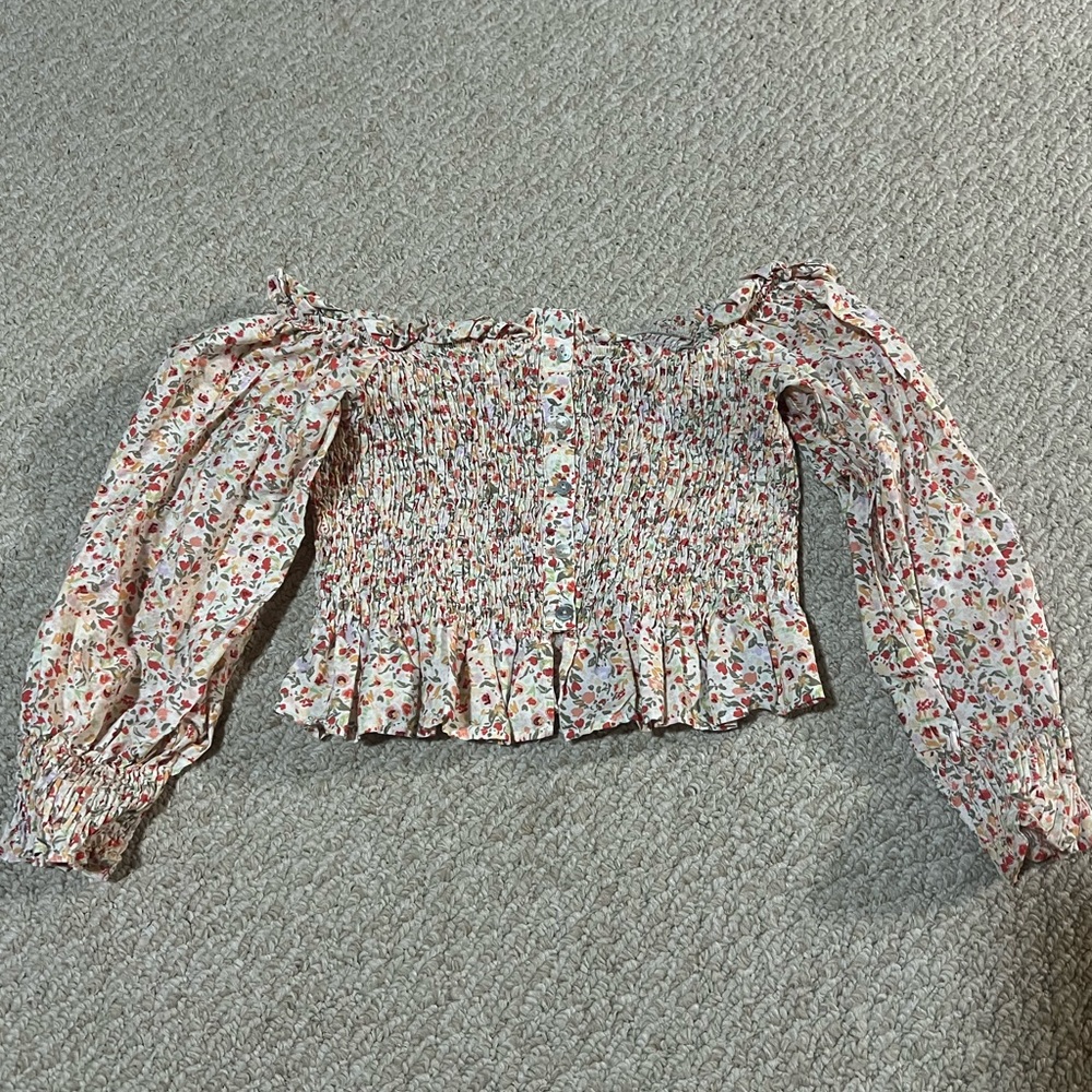 Zara Off Shoulder Top
